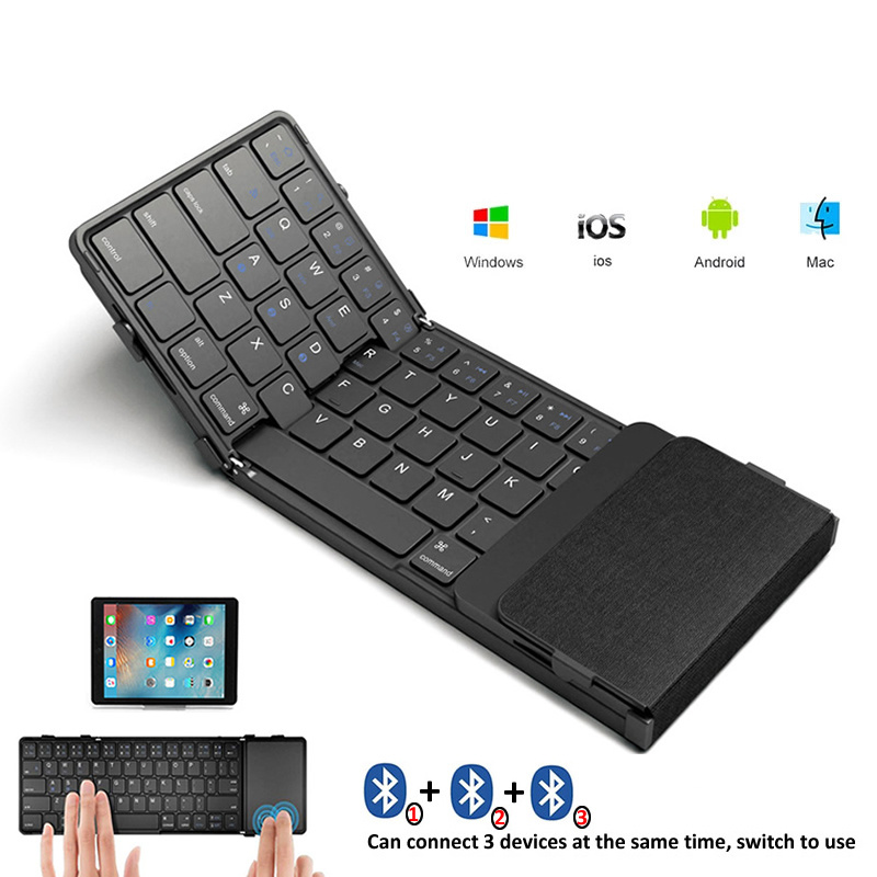 Desk Setup Ipad - BOW Keyboard Korea/Rusia, papan ketik Bluetooth