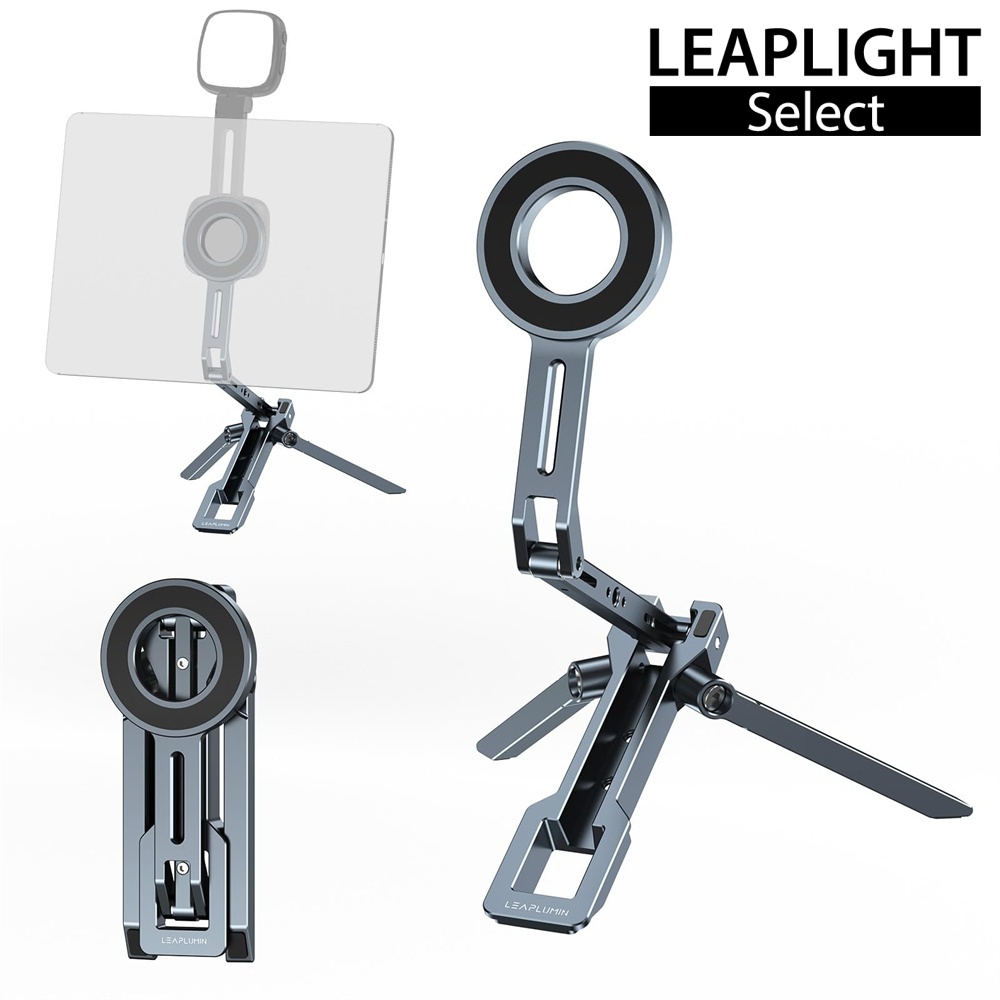 Desk Setup Ipad - Stand Tripod Magnetik Universal Dua Sisi