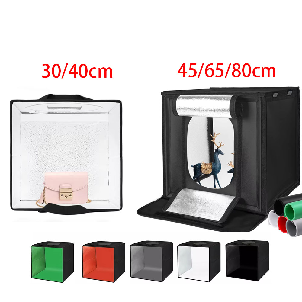 Desk Setup Background - 30/40/45 65 80Cm Tenda Fotografi Lampu