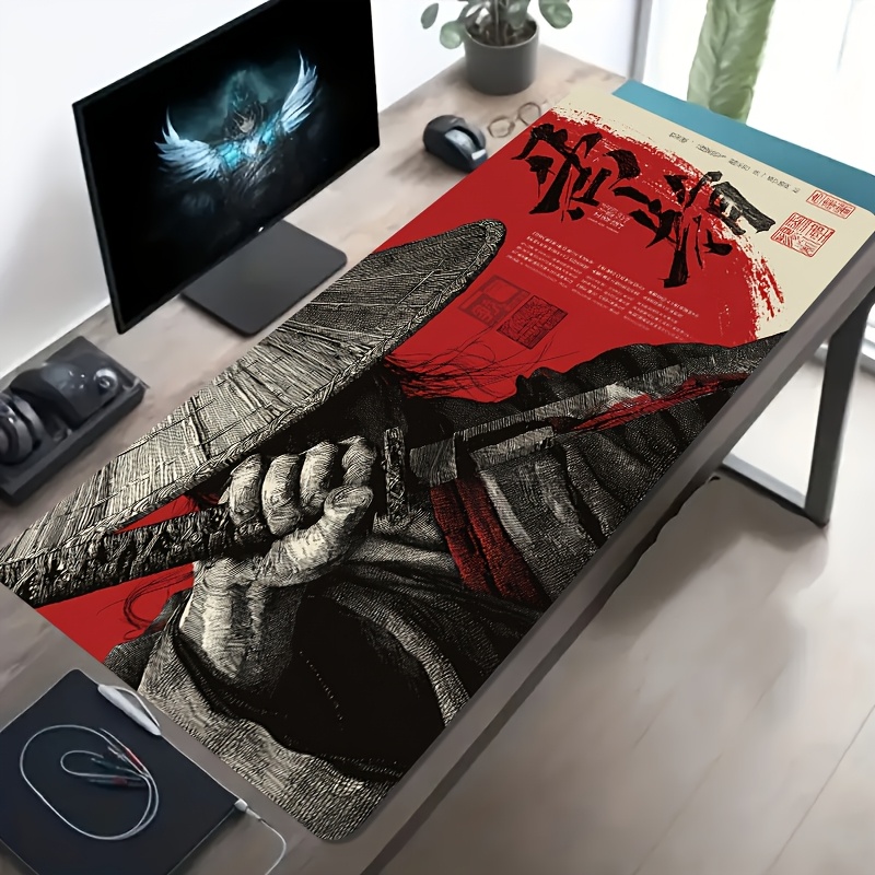 Alas Mouse Gaming Samurai Warr - Desk Setup Red ulasan dan harga