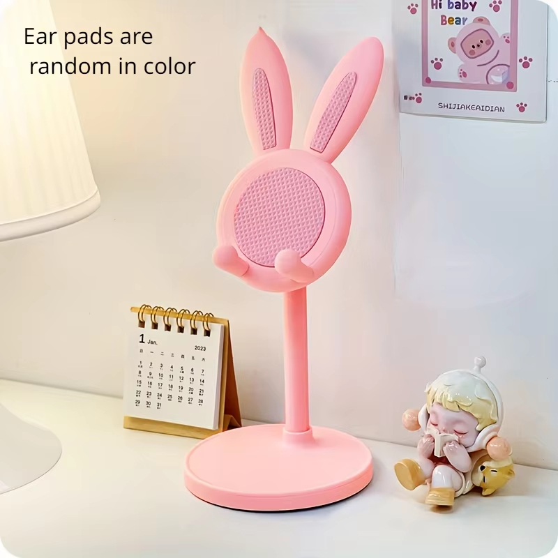 Penyangga Ponsel Kartun Kelinc - Desk Setup Ipad ulasan dan harga