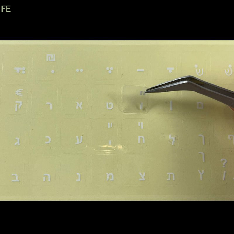 [F] Stiker Alfabet Keyboard La - Desk Setup Background ulasan dan harga