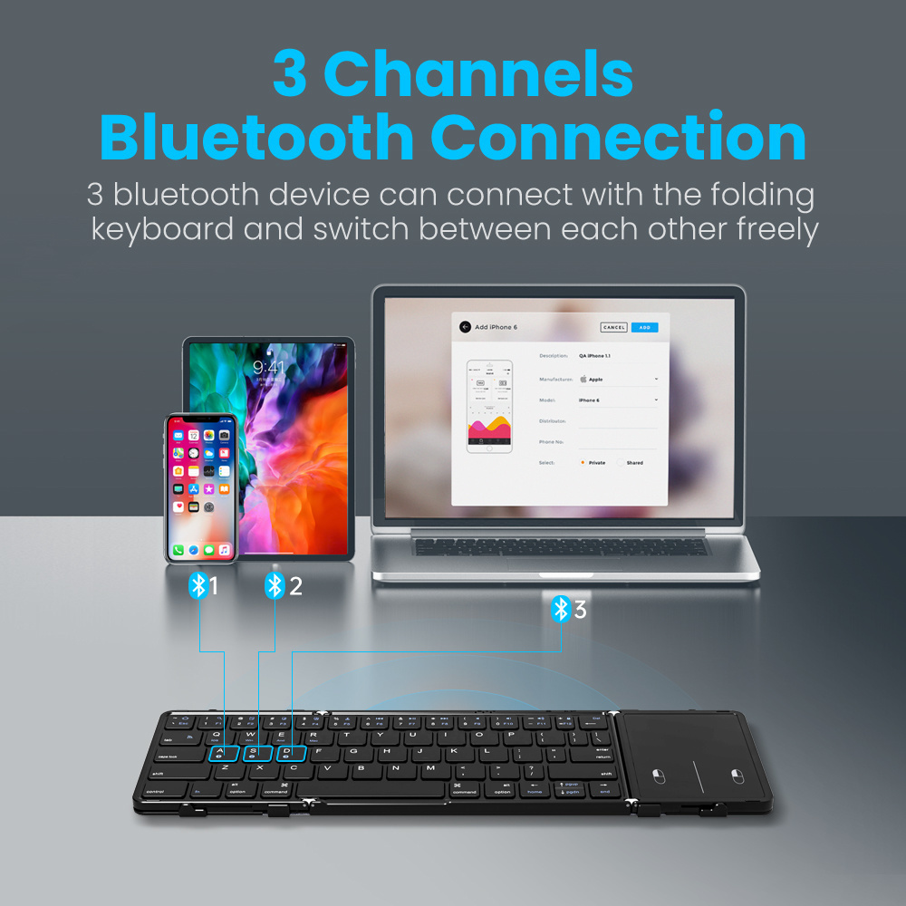BOW Keyboard Korea/Rusia, papa - Desk Setup Ipad ulasan dan harga