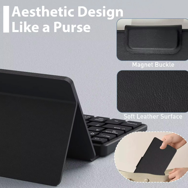 Keyboard Bluetooth Mini Lipat  - Desk Setup Ipad ulasan dan harga