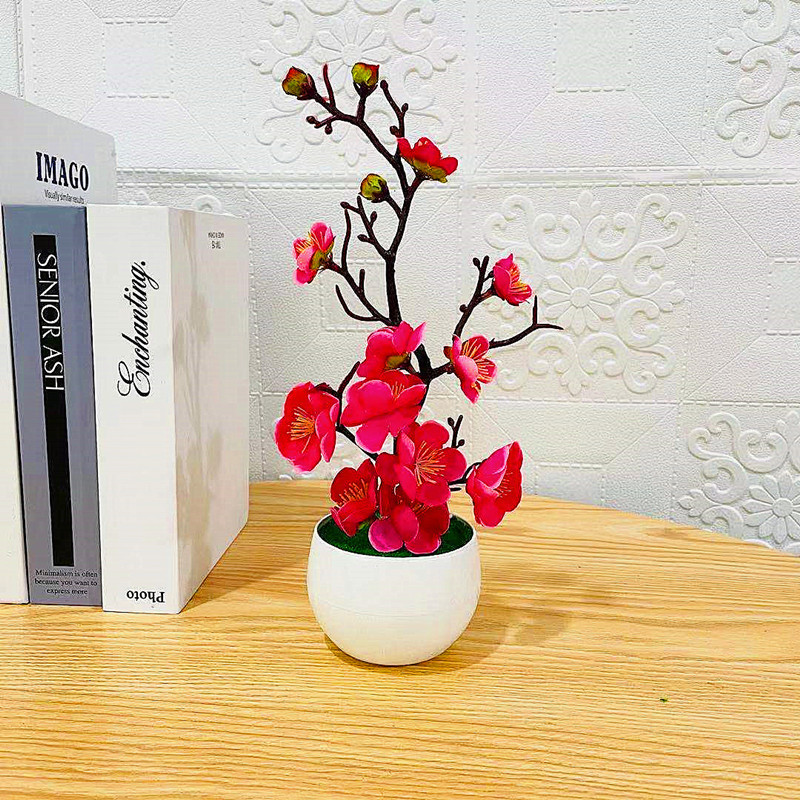 2025 Tanaman Buatan Baru Hari  - Desk Setup Plant ulasan dan harga