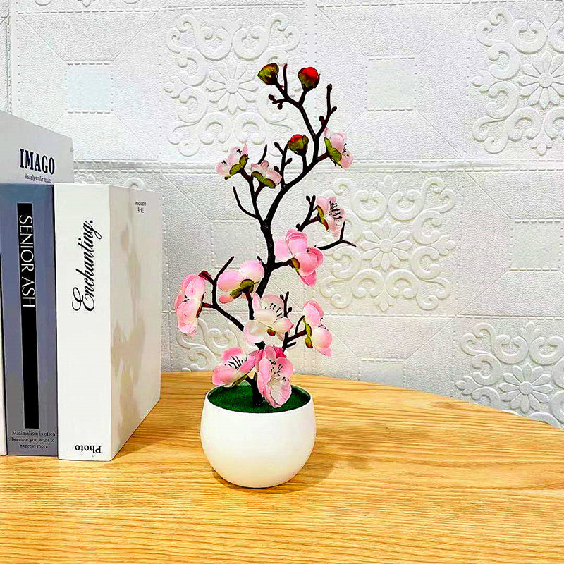 2025 Tanaman Buatan Baru Hari  - Desk Setup Plant ulasan dan harga