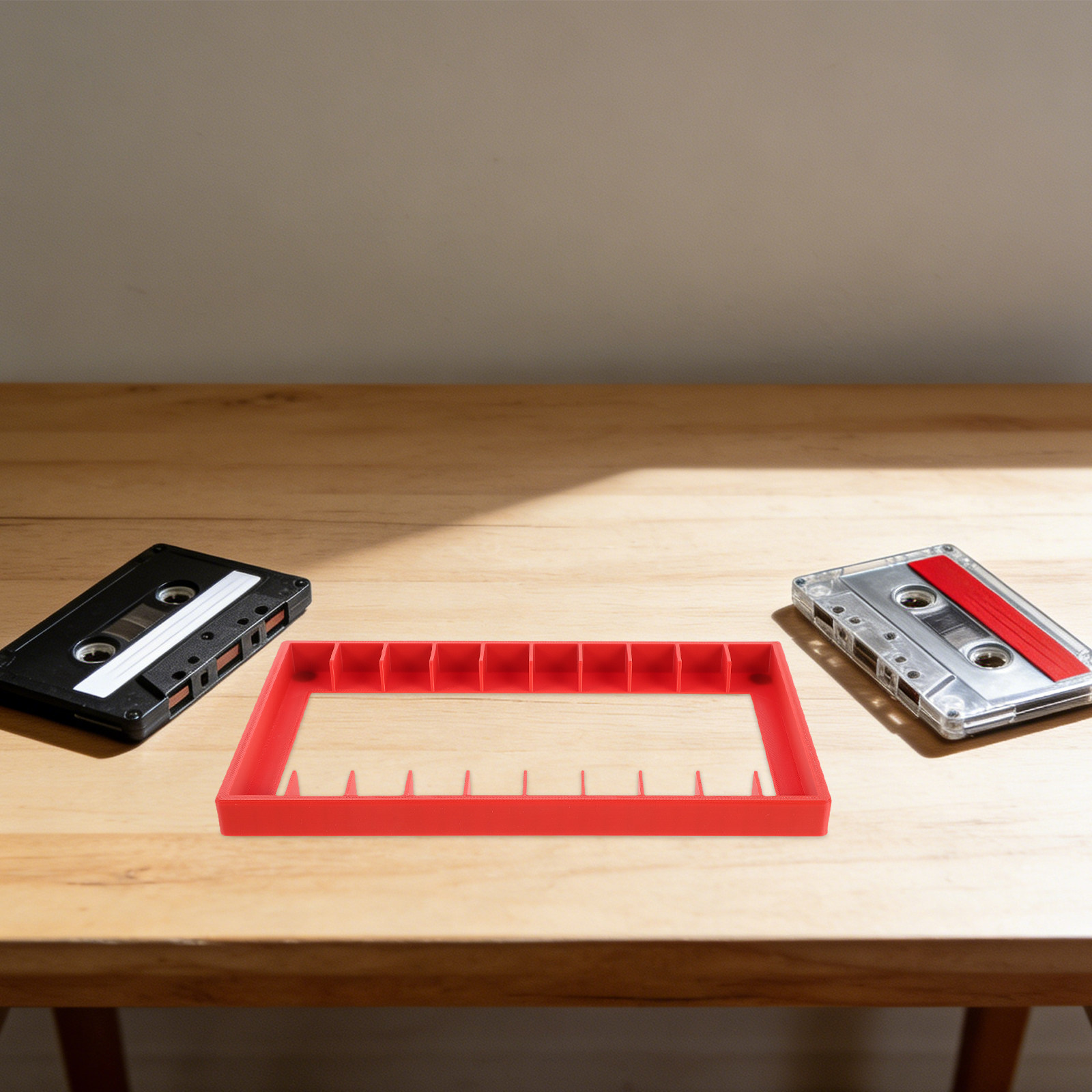 Rak Organizer Penyimpanan Kase - Desk Setup Red ulasan dan harga