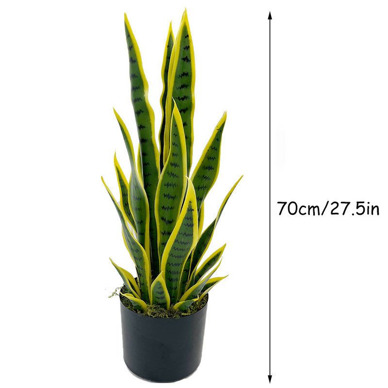 Tanaman Sansevieria Buatan 40- - Desk Setup Plant ulasan dan harga