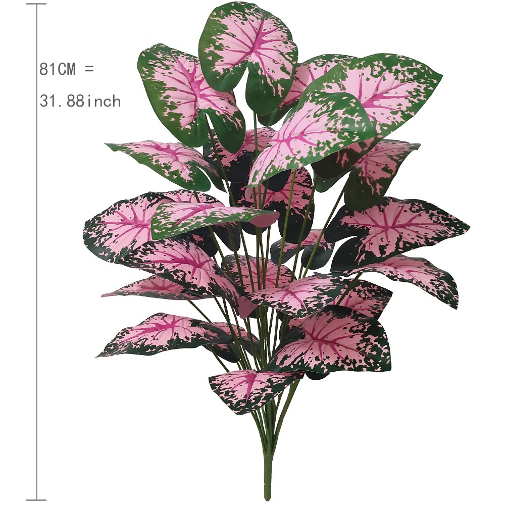 Tanaman pot bunga buatan daun  - Desk Setup Plant ulasan dan harga