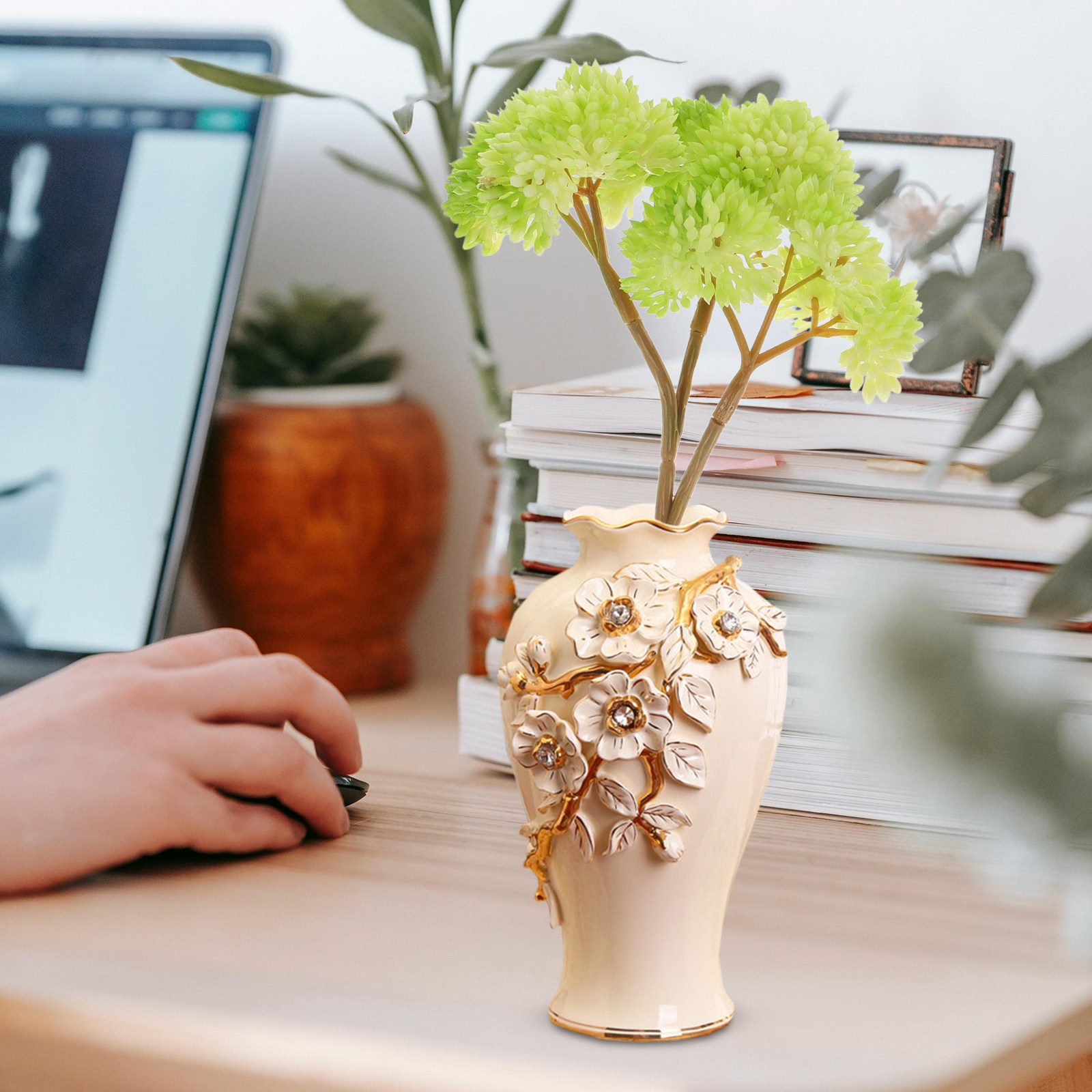 Tanaman Sukulen Palsu Realisti - Desk Setup Plant ulasan dan harga