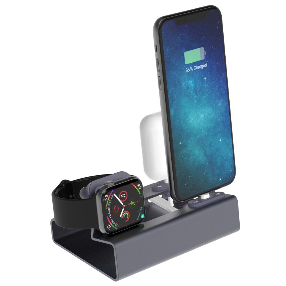 Dudukan stasiun Dok pengisian  - Desk Setup Ipad ulasan dan harga
