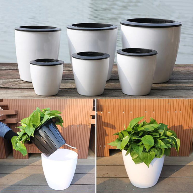 Pot Bunga Otomatis Lazy Flower - Desk Setup Plant ulasan dan harga
