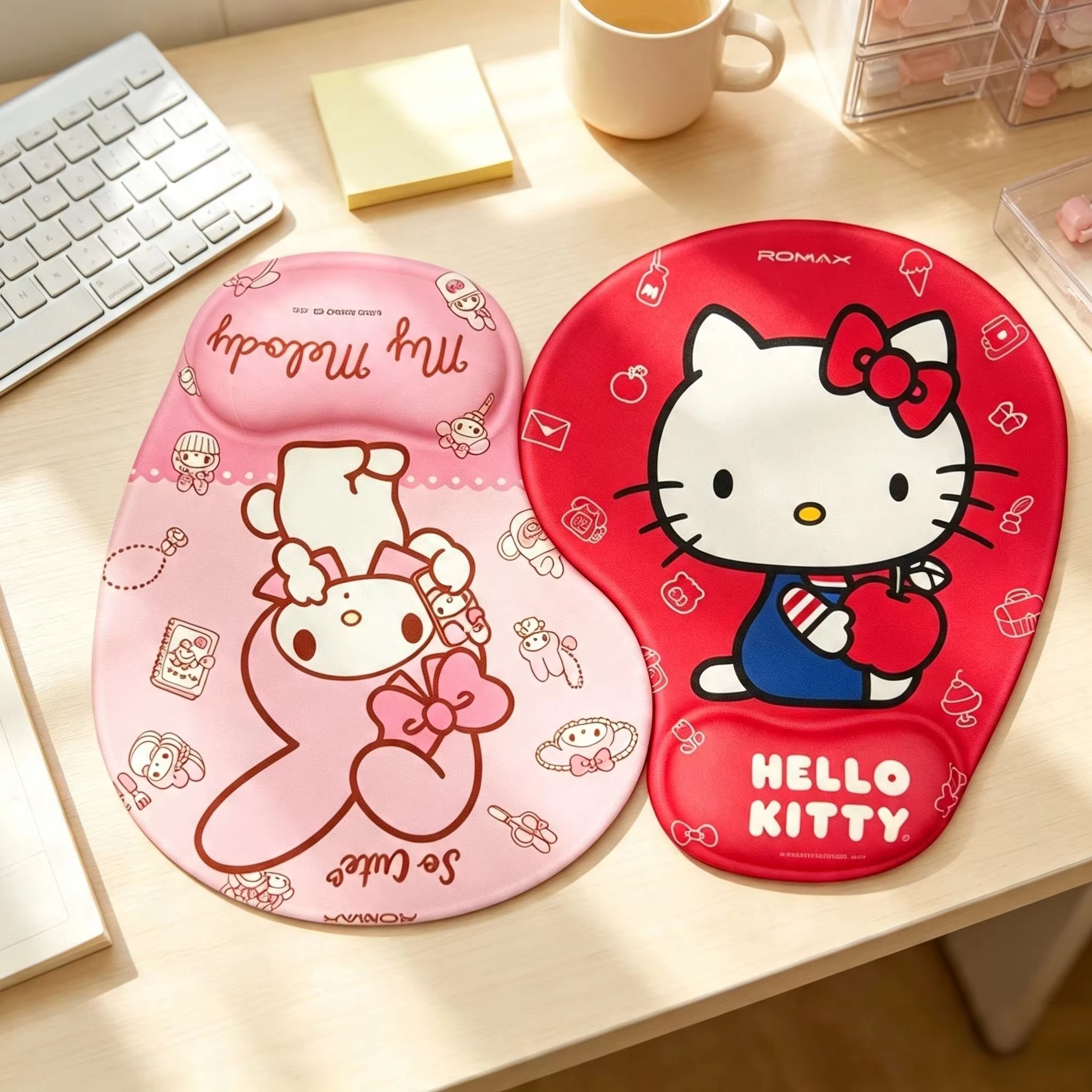 Alas Mouse Gel Bentuk Kucing K - Desk Setup Red ulasan dan harga