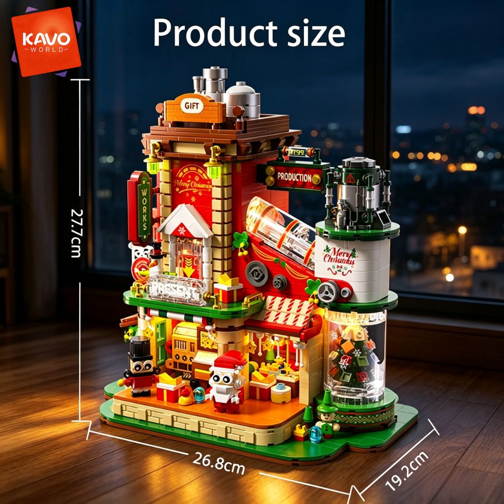 KAVOWORLD 2775PCS Mainan Blok  - Desk Setup Requirements ulasan dan harga