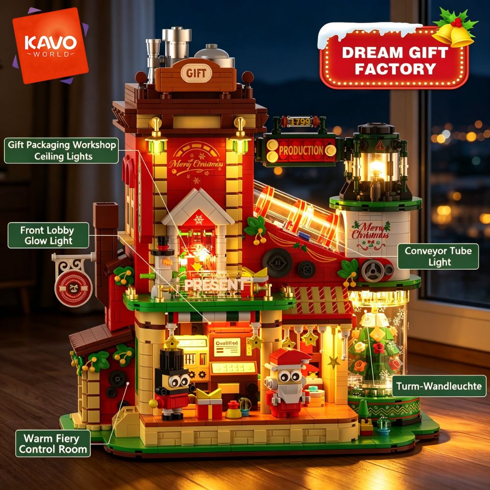 KAVOWORLD 2775PCS Mainan Blok  - Desk Setup Requirements ulasan dan harga