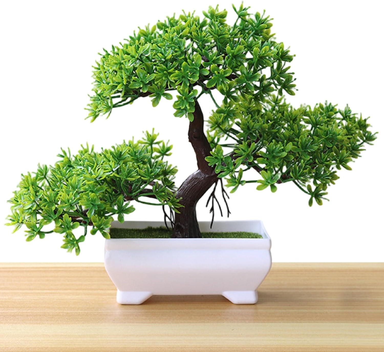 1/2 Buah Pohon Bonsai Buatan S - Desk Setup Plant ulasan dan harga