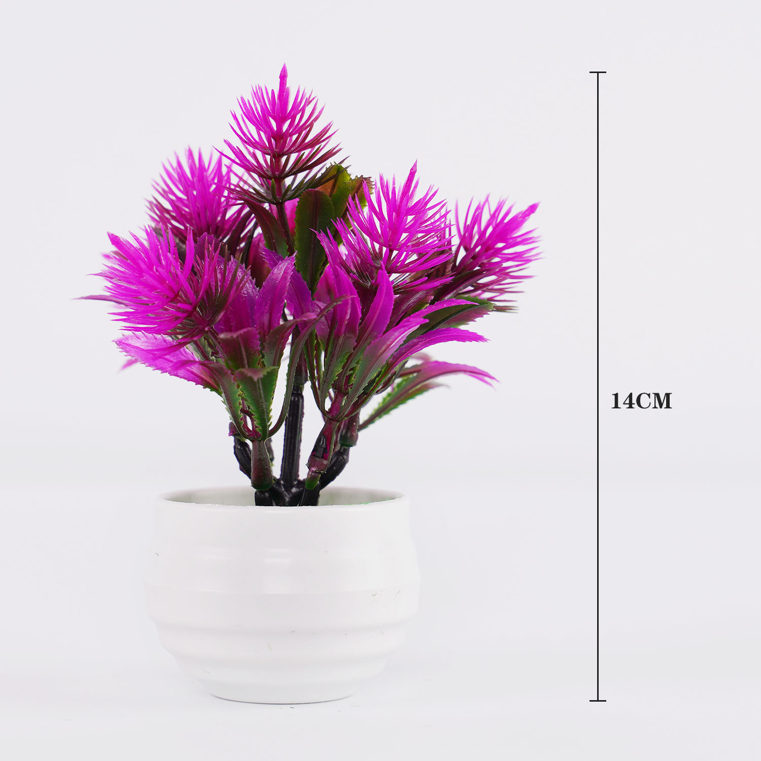 Tanaman Bonsai Mini buatan, Po - Desk Setup Plant ulasan dan harga